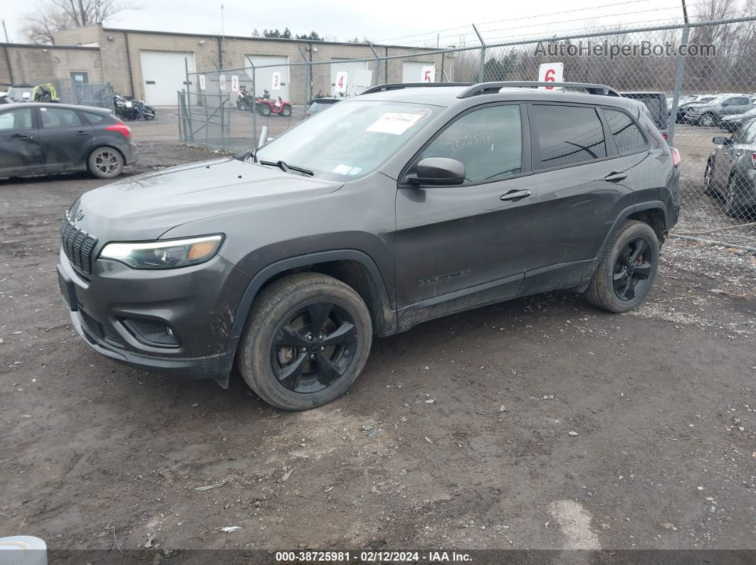 2019 Jeep Cherokee Altitude 4x4 Gray vin: 1C4PJMLX2KD300114