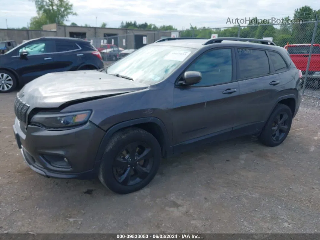 2019 Jeep Cherokee Altitude 4x4 Gray vin: 1C4PJMLX2KD459246