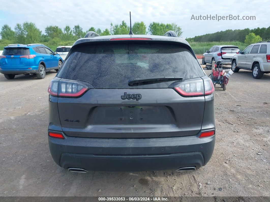 2019 Jeep Cherokee Altitude 4x4 Gray vin: 1C4PJMLX2KD459246