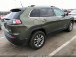 2019 Jeep Cherokee Latitude Plus Green vin: 1C4PJMLX3KD156007