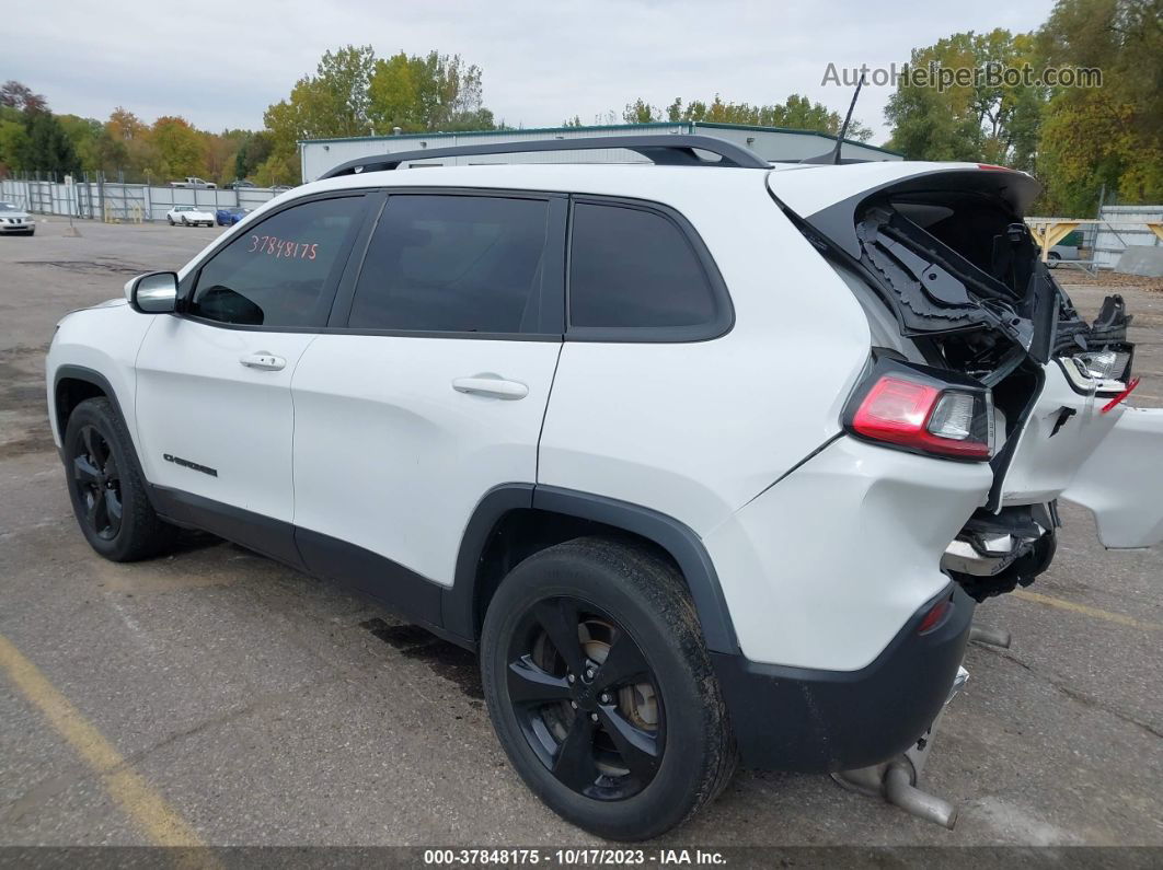 2019 Jeep Cherokee Altitude 4x4 White vin: 1C4PJMLX3KD311736