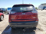 2019 Jeep Cherokee Latitude Plus Burgundy vin: 1C4PJMLX4KD223858