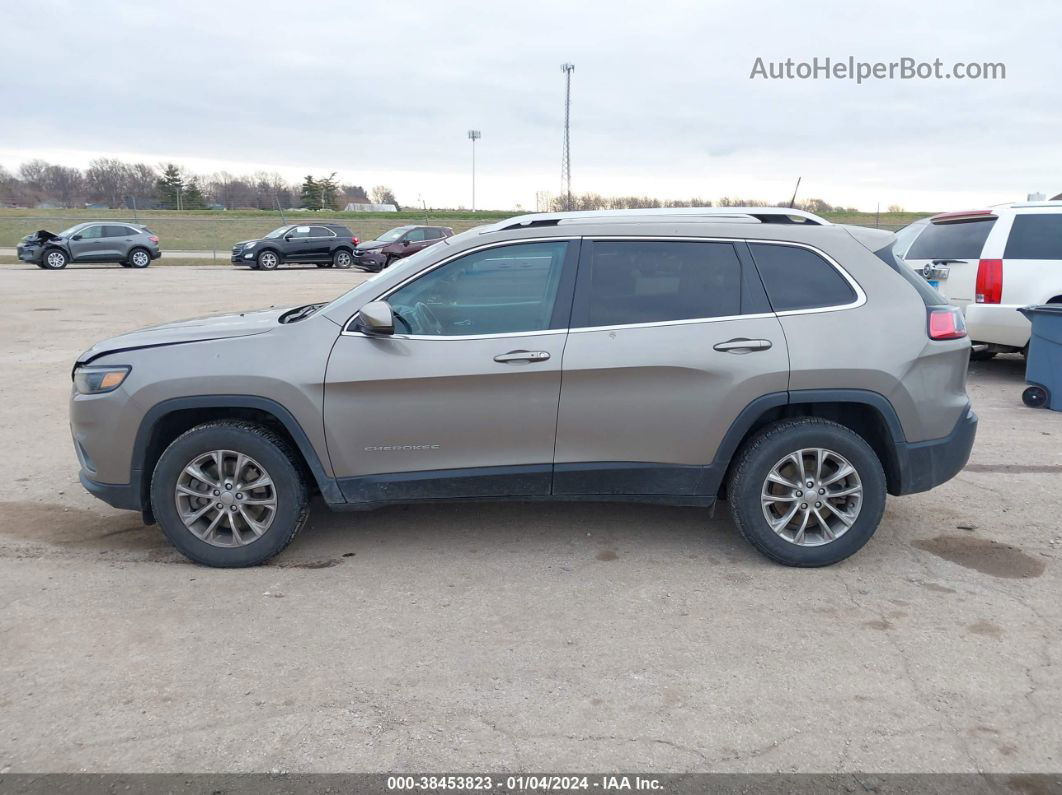 2019 Jeep Cherokee Latitude Plus 4x4 Pewter vin: 1C4PJMLX4KD300275