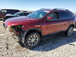 2019 Jeep Cherokee Latitude Plus Burgundy vin: 1C4PJMLX5KD132470