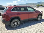 2019 Jeep Cherokee Latitude Plus Burgundy vin: 1C4PJMLX5KD132470