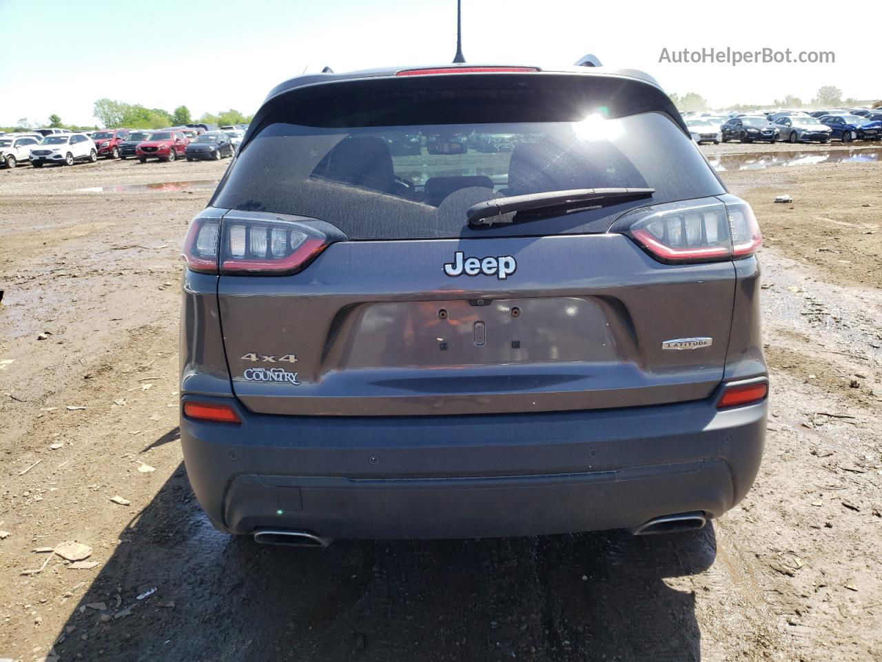 2019 Jeep Cherokee Latitude Plus Угольный vin: 1C4PJMLX6KD289750