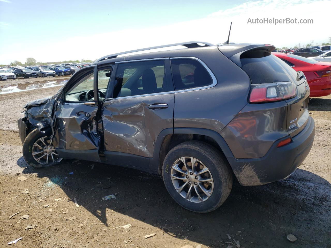 2019 Jeep Cherokee Latitude Plus Charcoal vin: 1C4PJMLX6KD289750