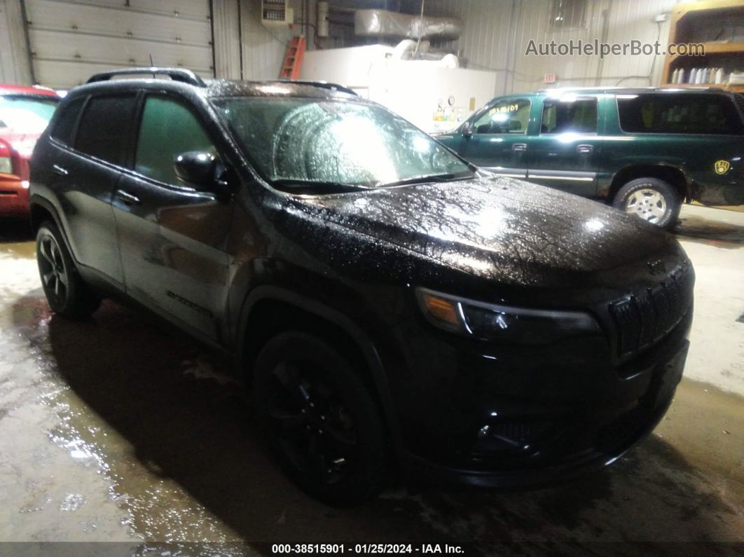 2019 Jeep Cherokee Altitude 4x4 Black vin: 1C4PJMLX8KD299261