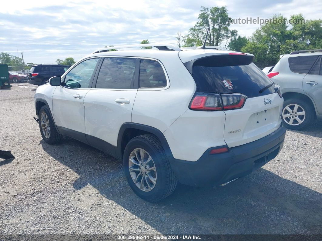 2019 Jeep Cherokee Latitude Plus 4x4 Белый vin: 1C4PJMLX8KD351455