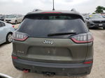 2019 Jeep Cherokee Latitude Plus Green vin: 1C4PJMLX9KD113145