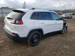 2019 Jeep Cherokee Latitude Plus White vin: 1C4PJMLXXKD330266