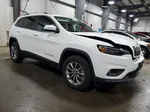 2019 Jeep Cherokee Latitude Plus White vin: 1C4PJMLXXKD412952