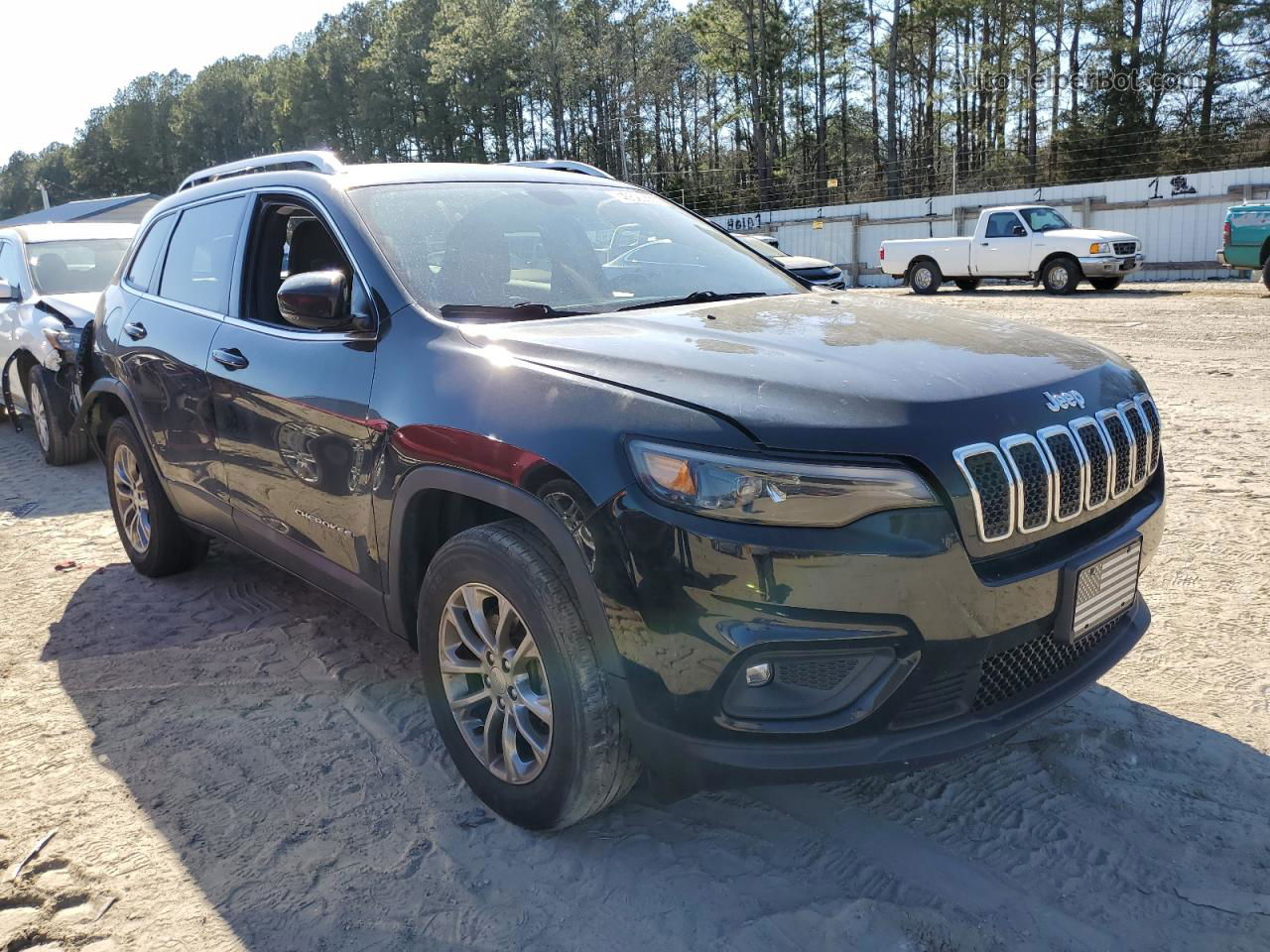 2019 Jeep Cherokee Latitude Plus Black vin: 1C4PJMLXXKD453517