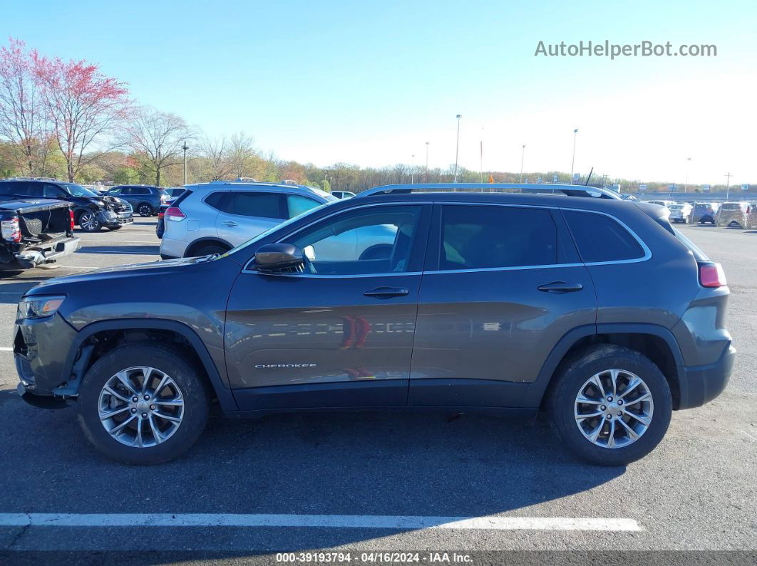 2021 Jeep Cherokee Latitude Lux 4x4 Серый vin: 1C4PJMMN9MD102128