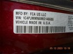2021 Jeep Cherokee Latitude Lux Темно-бордовый vin: 1C4PJMMNXMD146686