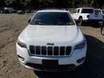 2021 Jeep Cherokee Latitude Lux White vin: 1C4PJMMX1MD138316