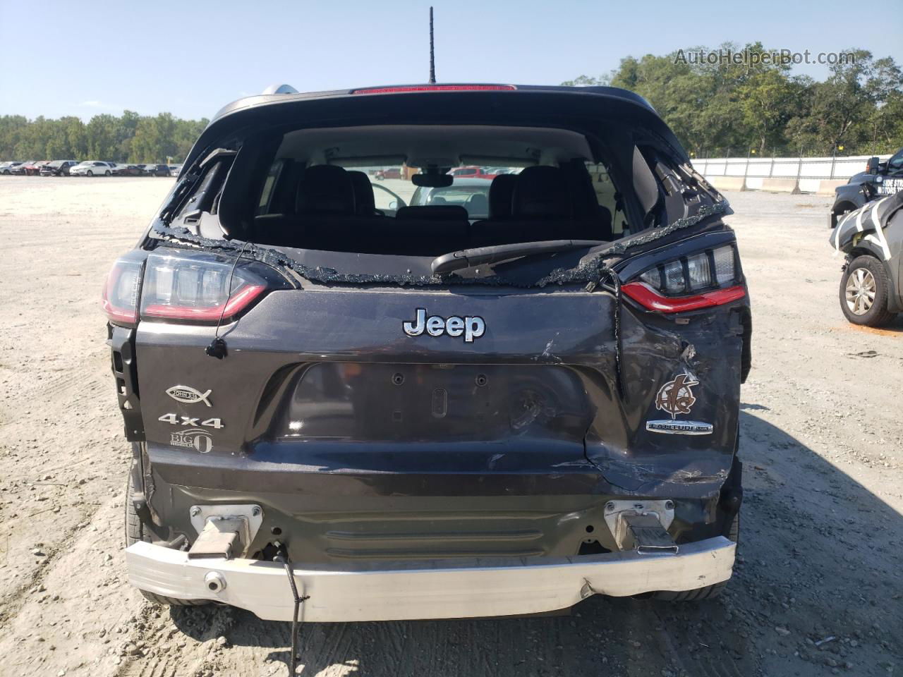 2021 Jeep Cherokee Latitude Lux Charcoal vin: 1C4PJMMX1MD148599