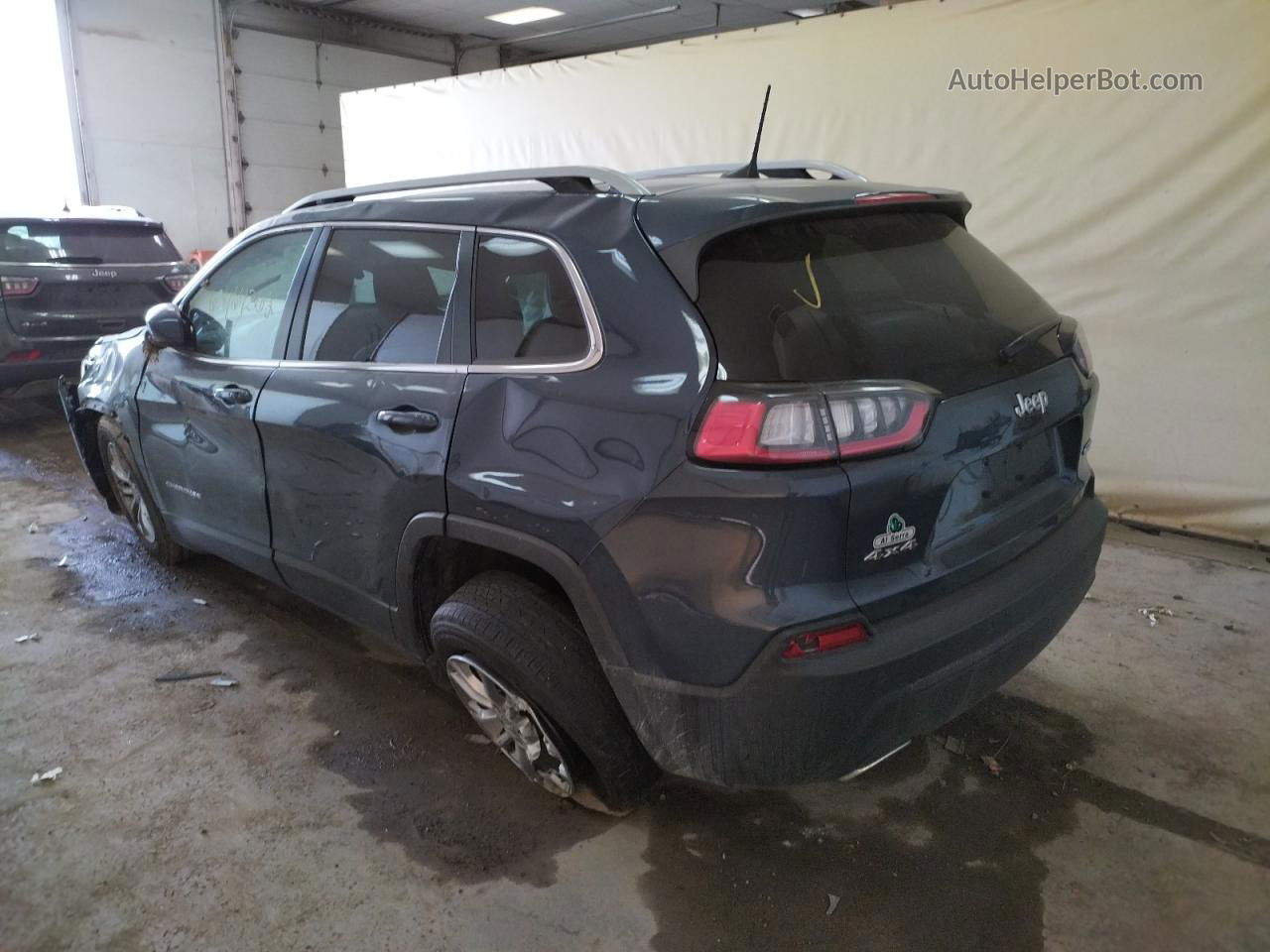 2021 Jeep Cherokee Latitude Lux Gray vin: 1C4PJMMX1MD215573