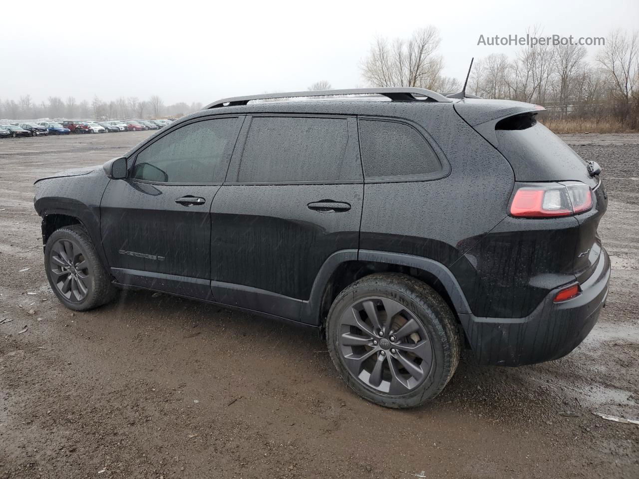 2021 Jeep Cherokee Latitude Lux Black vin: 1C4PJMMX2MD122142