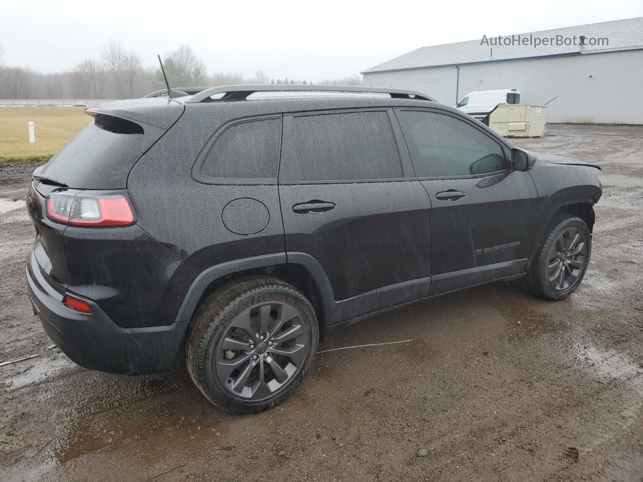 2021 Jeep Cherokee Latitude Lux Black vin: 1C4PJMMX2MD122142