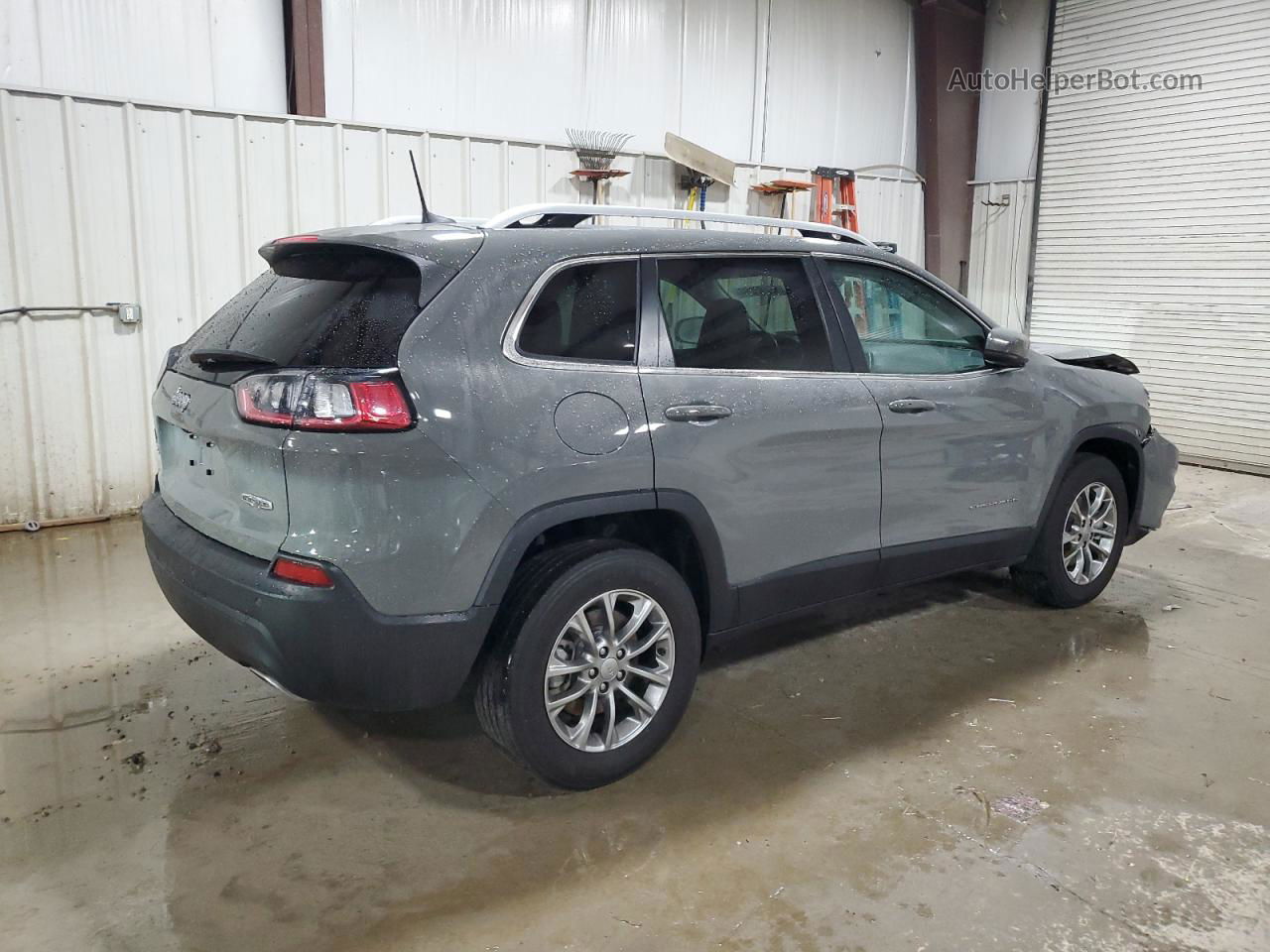 2021 Jeep Cherokee Latitude Lux Gray vin: 1C4PJMMX2MD145159