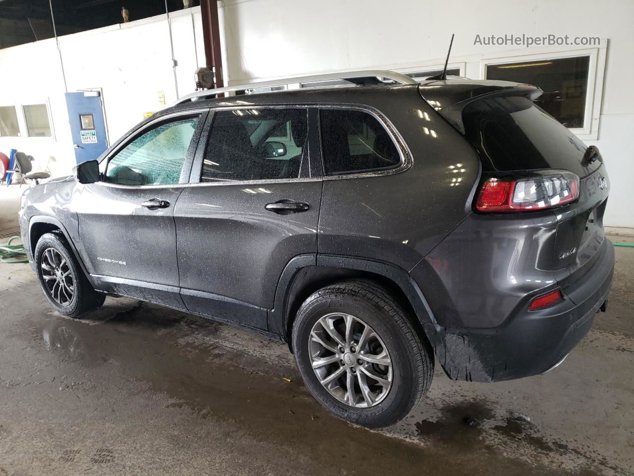 2021 Jeep Cherokee Latitude Lux Gray vin: 1C4PJMMX2MD197004