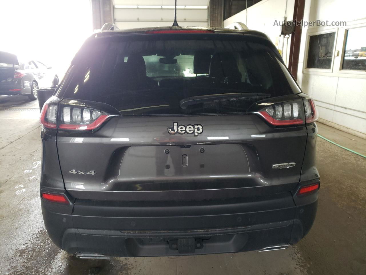 2021 Jeep Cherokee Latitude Lux Gray vin: 1C4PJMMX2MD197004