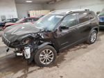 2021 Jeep Cherokee Latitude Lux Черный vin: 1C4PJMMX2MD236576