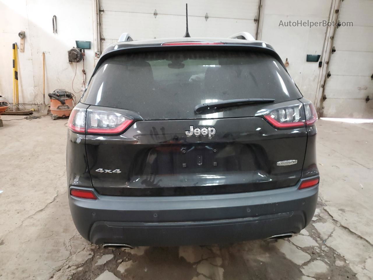 2021 Jeep Cherokee Latitude Lux Черный vin: 1C4PJMMX2MD236576