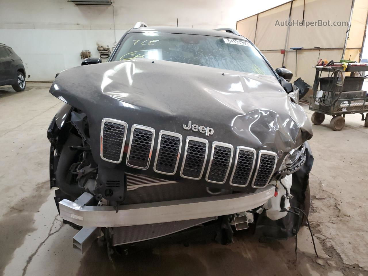 2021 Jeep Cherokee Latitude Lux Черный vin: 1C4PJMMX2MD236576