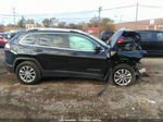 2021 Jeep Cherokee Latitude Lux 4x4 Black vin: 1C4PJMMX3MD241334