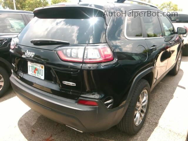 2021 Jeep Cherokee Latitude Lux Черный vin: 1C4PJMMX4MD123177