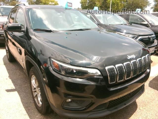 2021 Jeep Cherokee Latitude Lux Черный vin: 1C4PJMMX4MD123177