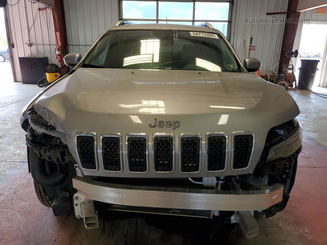 2021 Jeep Cherokee Latitude Lux Silver vin: 1C4PJMMX4MD128914