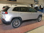 2021 Jeep Cherokee Latitude Lux Silver vin: 1C4PJMMX4MD128914