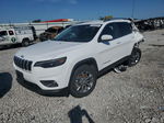 2021 Jeep Cherokee Latitude Lux White vin: 1C4PJMMX4MD205796