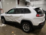 2021 Jeep Cherokee Latitude Lux White vin: 1C4PJMMX4MD240564