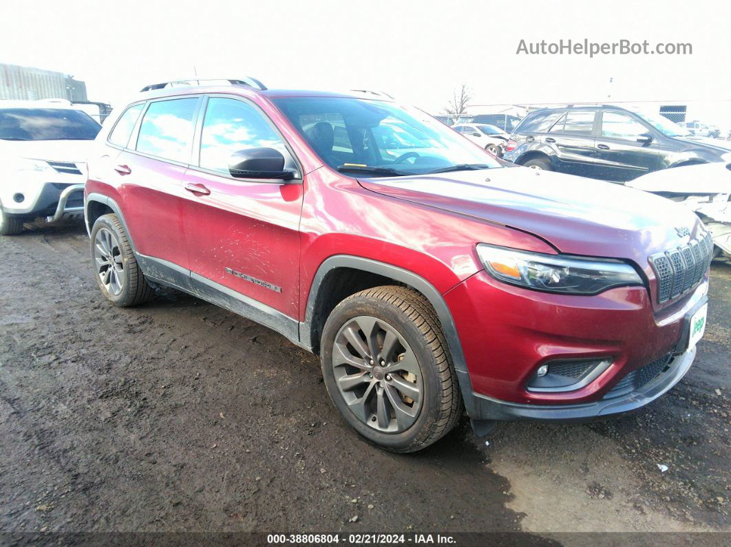 2021 Jeep Cherokee 80th Anniversary 4x4 Red vin: 1C4PJMMX5MD122362