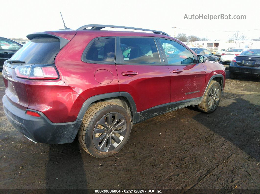 2021 Jeep Cherokee 80th Anniversary 4x4 Red vin: 1C4PJMMX5MD122362