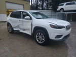 2021 Jeep Cherokee Latitude Lux White vin: 1C4PJMMX5MD124743