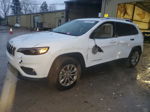 2021 Jeep Cherokee Latitude Lux White vin: 1C4PJMMX5MD124743