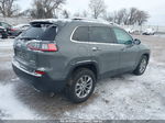 2021 Jeep Cherokee Latitude Lux 4x4 Gray vin: 1C4PJMMX6MD241053