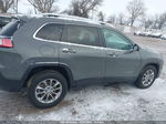 2021 Jeep Cherokee Latitude Lux 4x4 Gray vin: 1C4PJMMX6MD241053