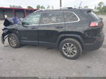 2021 Jeep Cherokee Latitude Lux 4x4 Black vin: 1C4PJMMX7MD201371