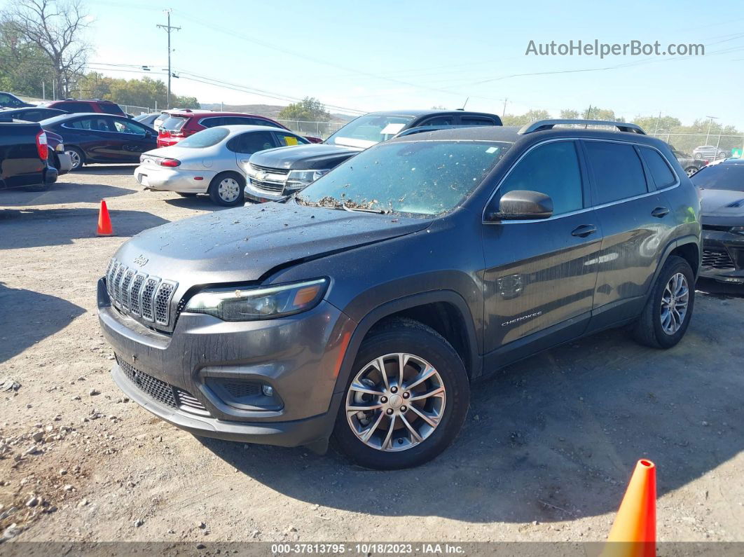 2021 Jeep Cherokee Latitude Lux 4x4 Серый vin: 1C4PJMMX7MD241854