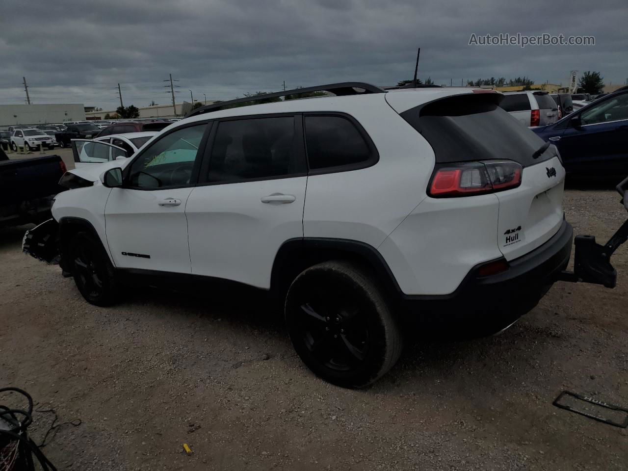 2021 Jeep Cherokee Latitude Lux Белый vin: 1C4PJMMX8MD105961