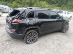 2021 Jeep Cherokee Latitude Lux Black vin: 1C4PJMMX8MD185181