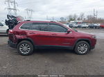 2021 Jeep Cherokee Latitude Lux 4x4 Бордовый vin: 1C4PJMMX8MD233536