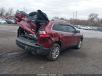 2021 Jeep Cherokee Latitude Lux 4x4 Бордовый vin: 1C4PJMMX8MD233536