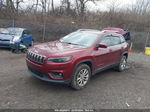 2021 Jeep Cherokee Latitude Lux 4x4 Бордовый vin: 1C4PJMMX8MD233536